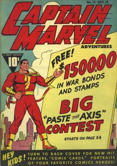Captain Marvel Adventures #15 Comic