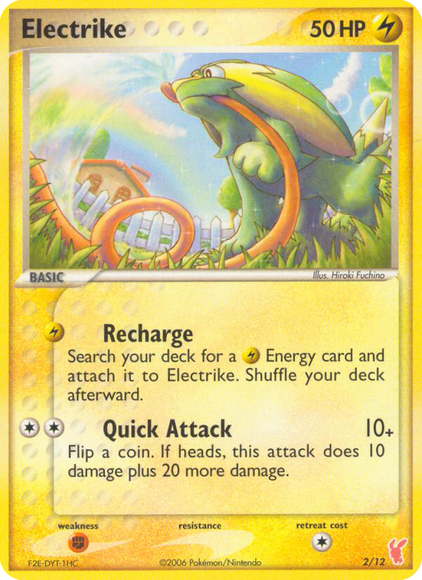 Electrike (2/12) - EX Trainer Kit 2 Plusle Pokémon Card