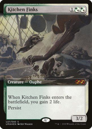 Kitchen Finks (Ultimate Box Topper) Trading Card