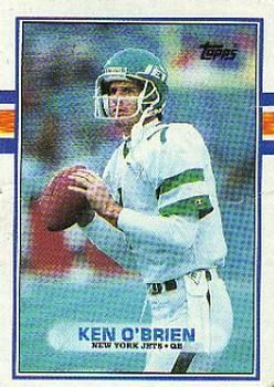 Ken O'Brien 1989 Topps #228 Sports Card