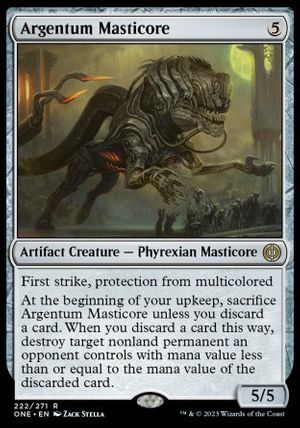 Argentum Masticore (Phyrexia: All Will Be One)