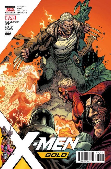 X-Men Gold #2 Comic