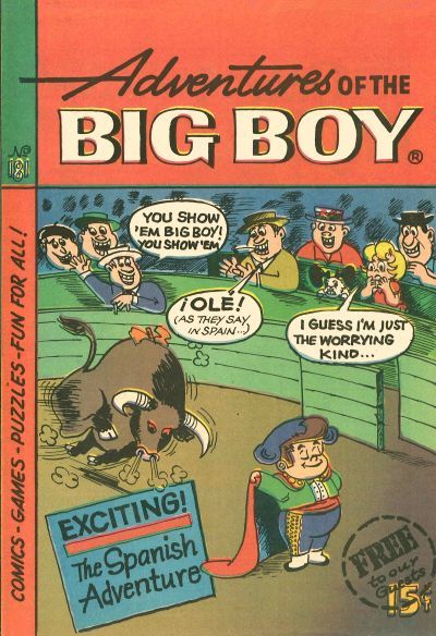 Adventures of Big Boy #181 Comic
