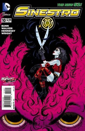 Sinestro #10 (Harley Quinn Variant Cover)