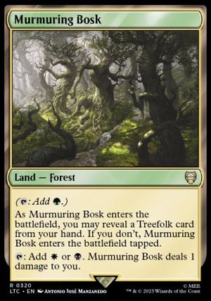 Murmuring Bosk (The Lord of the Rings Commander Decks)