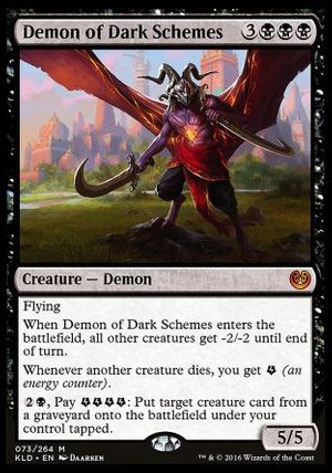 Demon of Dark Schemes (Kaladesh)