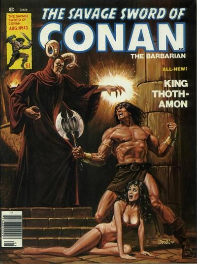 The Savage Sword of Conan #43 Comic