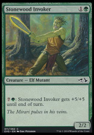 Stonewood Invoker (Duel Decks : Anthology) Trading Card