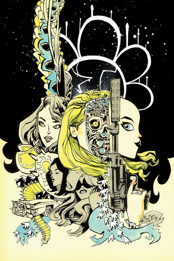 Charlies Angels Vs Bionic Woman #2 (30 Copy Mahfood Virgin Cover)