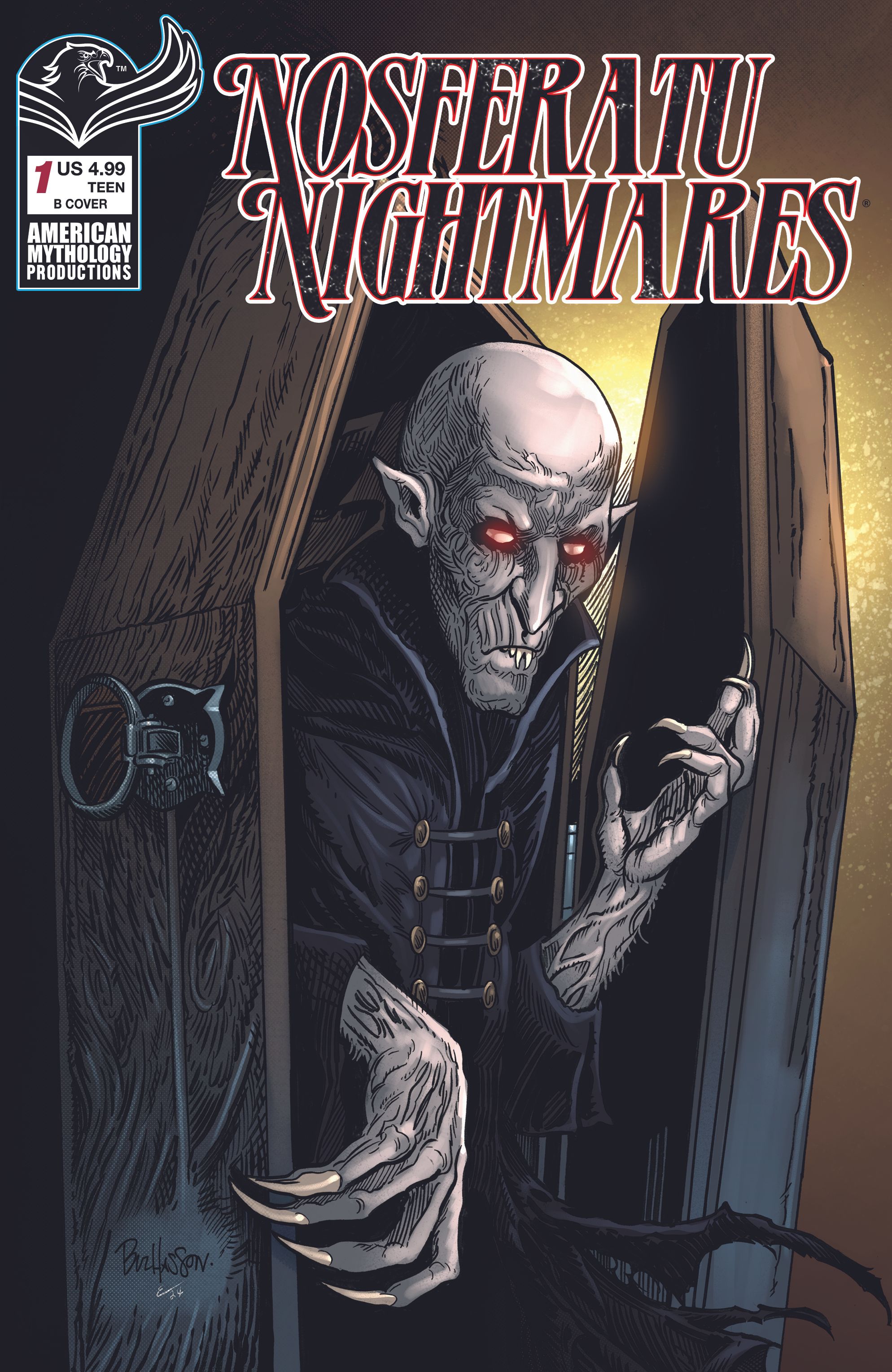 Nosferatu Nightmares #1 (Cvr B Buz Hasson Variant) Comic