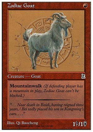 Zodiac Goat (Portal Three Kingdoms)