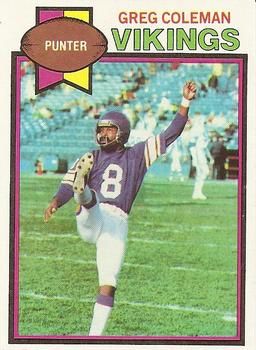 Greg Coleman 1979 Topps #343 Sports Card