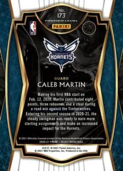 Caleb Martin 2020-21 Panini Select Basketball #173 Sports Card