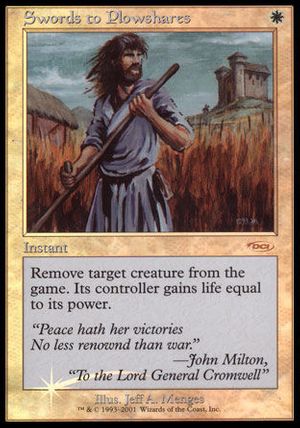 Swords to Plowshares (FNM Promos)