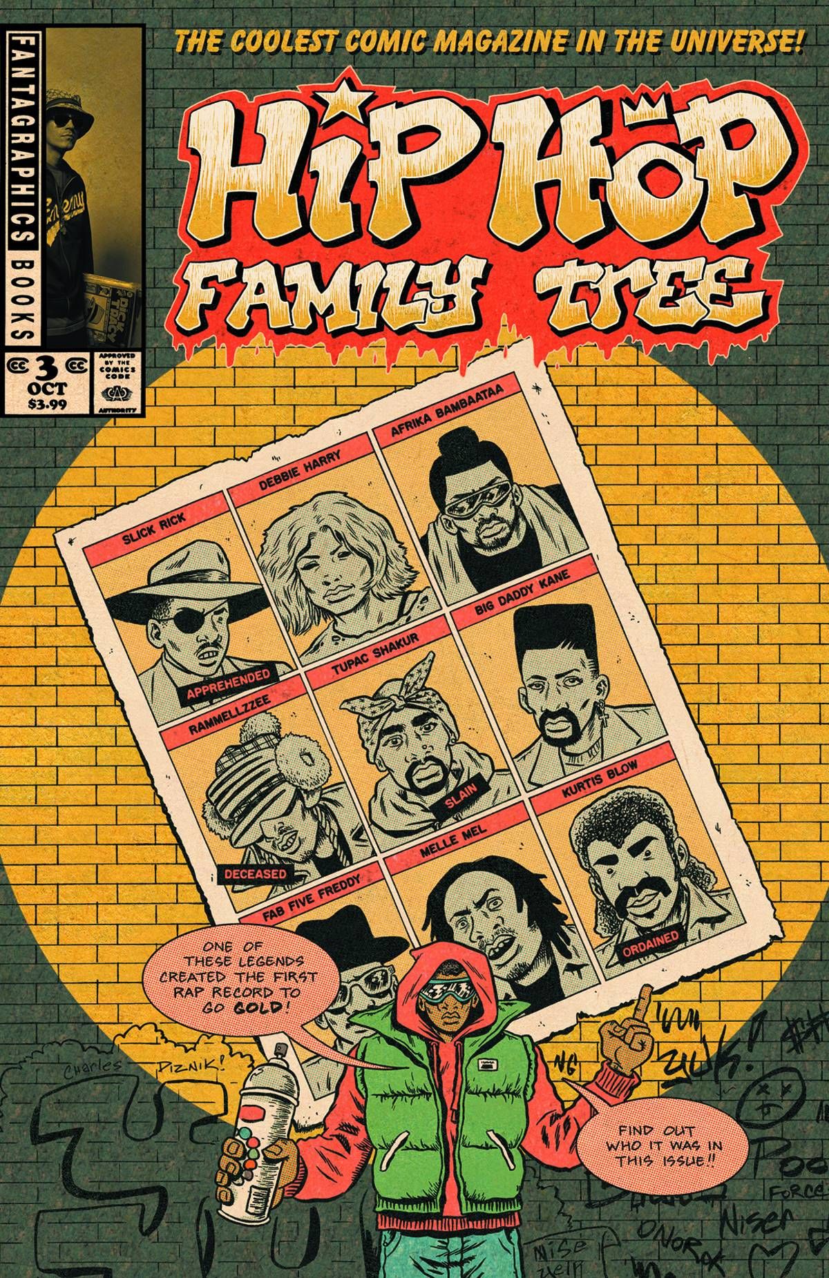 Hip Hop Family Tree #3 Comic
