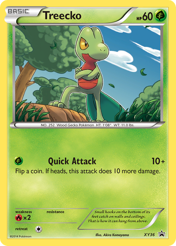 Treecko (XY36) - XY Black Star Promos