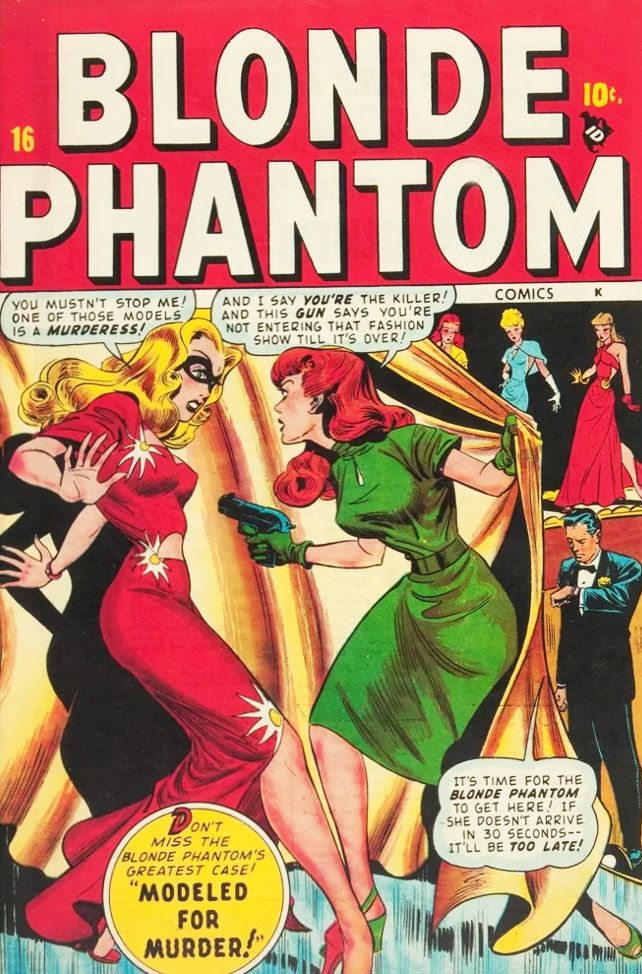 Blonde Phantom Comics #16 Comic