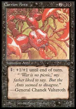 Carrion Ants (Legends) Trading Card