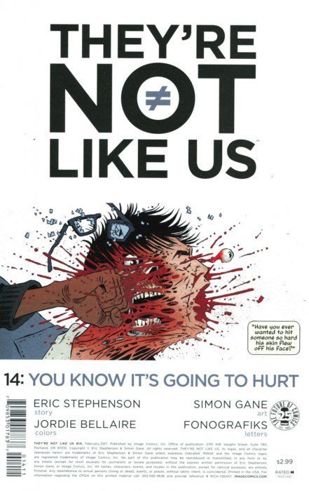 They're Not Like Us #14 Comic