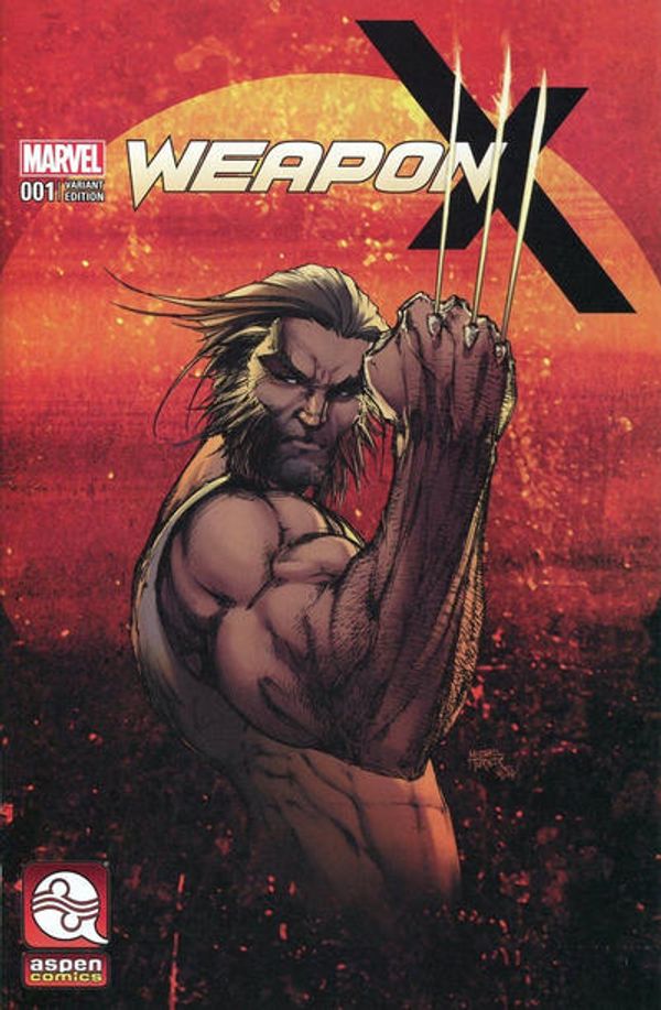 Weapon X #1 (Aspen Comics A Variant)
