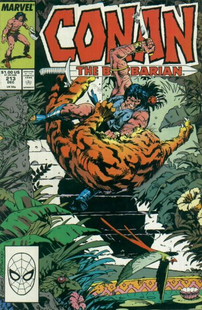 Conan the Barbarian #213 Comic
