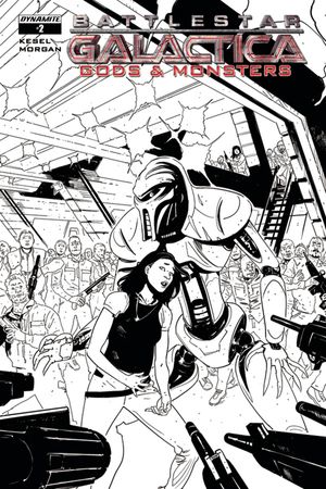 Battlestar Galactica Gods & Monsters #2 (Cover C 10 Copy Cover)