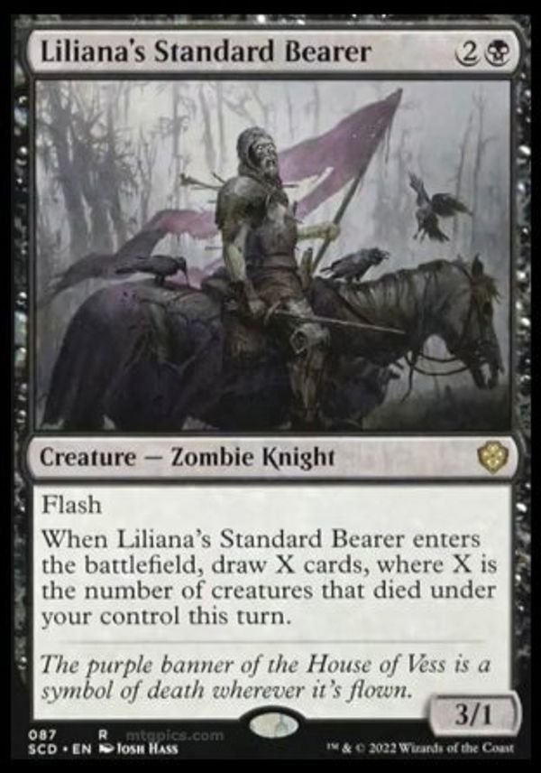Liliana's Standard Bearer (Starter Commander Decks)