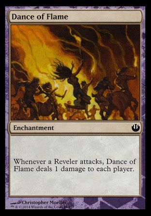 Dance of Flame (Journey into Nyx Challenge Deck : Defeat a God) Trading Card