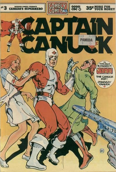 Captain Canuck #3 Comic
