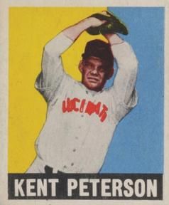 Kent Peterson 1948 Leaf #42 Sports Card