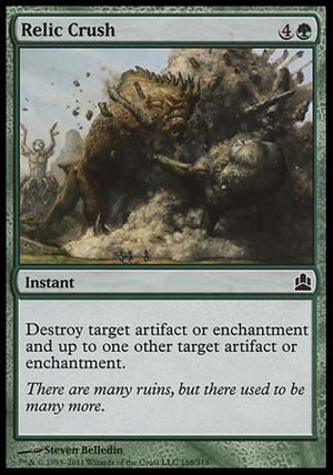 Relic Crush (MTG Commander)