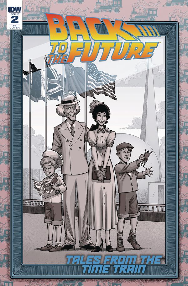 Back To The Future Time Train #2 (10 Copy Cover)