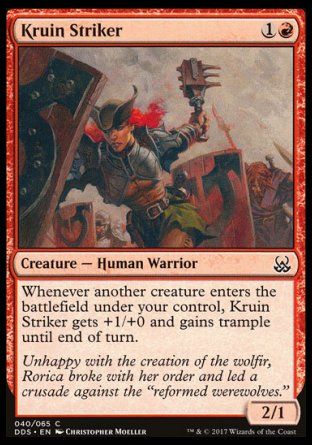 Kruin Striker (Mind vs. Might) Trading Card