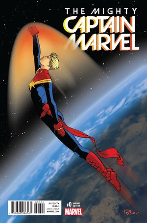 Mighty Captain Marvel  #0 (Rosanas Variant)
