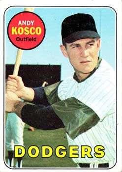 Andy Kosco 1969 Topps #139 Sports Card