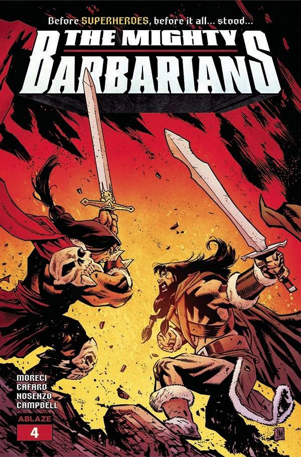 The Mighty Barbarians #4 Comic