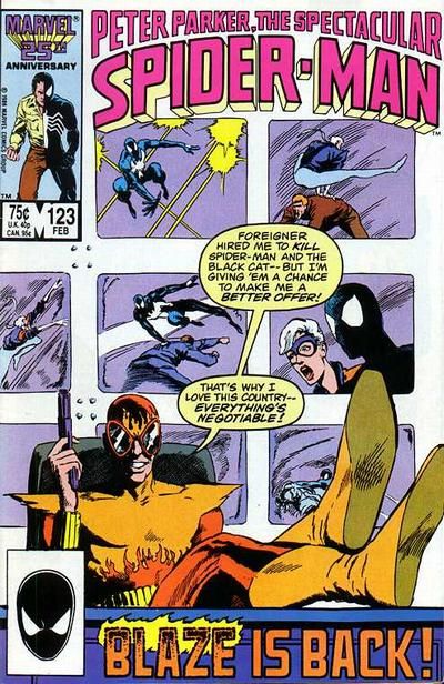 Spectacular Spider-Man #123 Comic