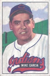Mike Garcia 1951 Bowman #150 Sports Card