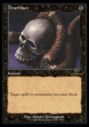 Deathlace (Magic 30th Anniversary Edition - Old Frame) Trading Card