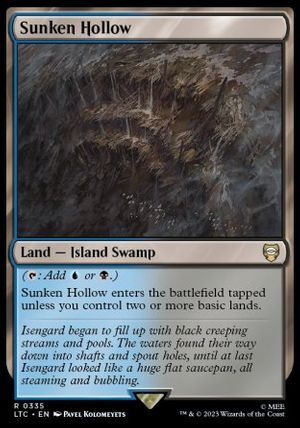 Sunken Hollow (The Lord of the Rings Commander Decks)