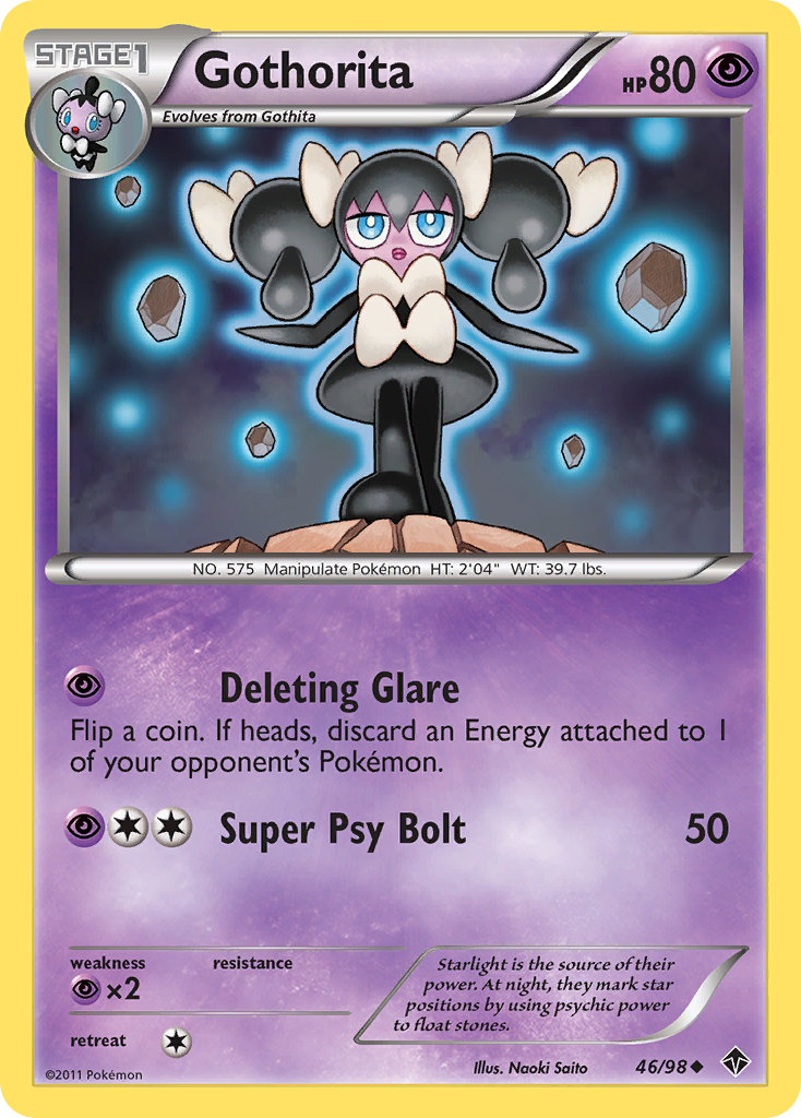 Gothorita (46/98) - Emerging Powers Pokémon Card