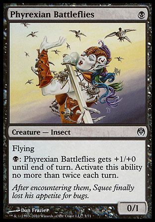 Phyrexian Battleflies (Phyrexia vs. The Coalition) Trading Card