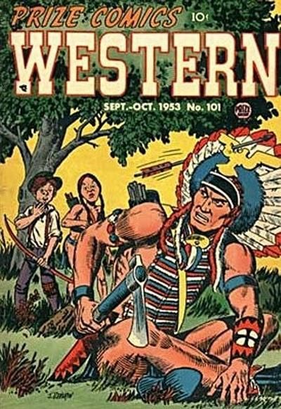 Prize Comics Western #4 [101] Comic