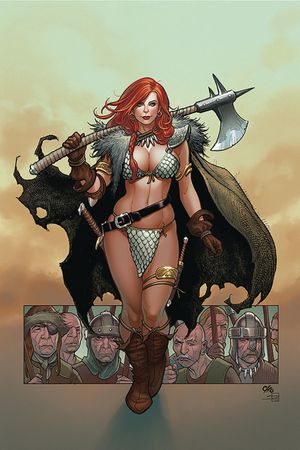 Red Sonja #1 (Frank Cho Virgin Variant)