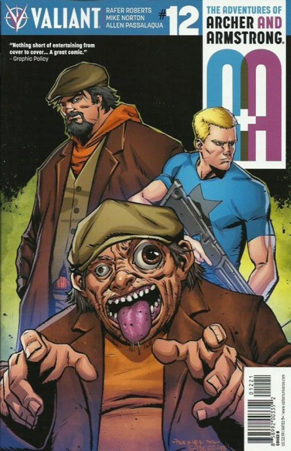 A&A: The Adventures of Archer & Armstrong #12 (Cover B Peeples)