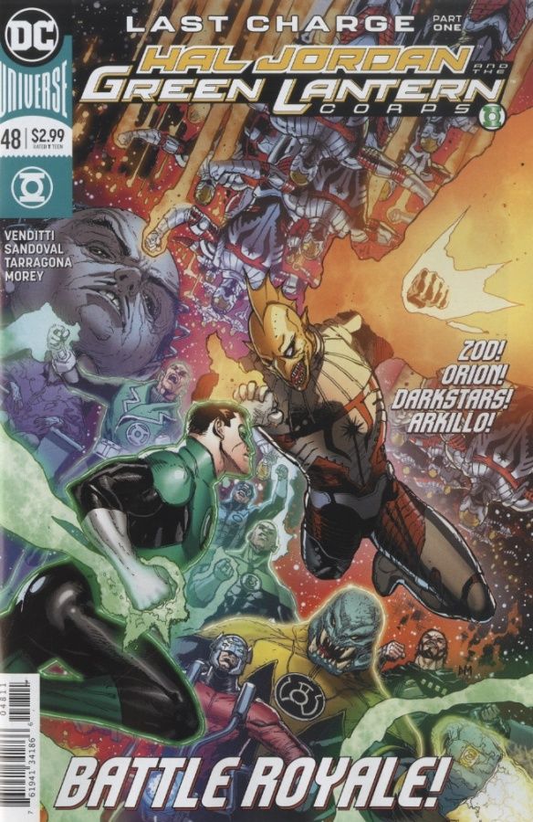 Hal Jordan & The Green Lantern Corps #48 Comic