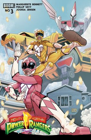 Mighty Morphin Power Rangers #3 (Cover B Phillip Sevy Variant)