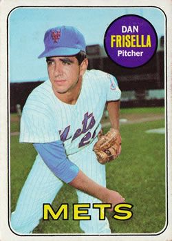 Dan Frisella 1969 Topps #343 Sports Card