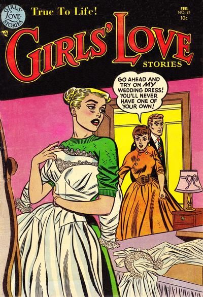 Girls' Love Stories #27 Comic