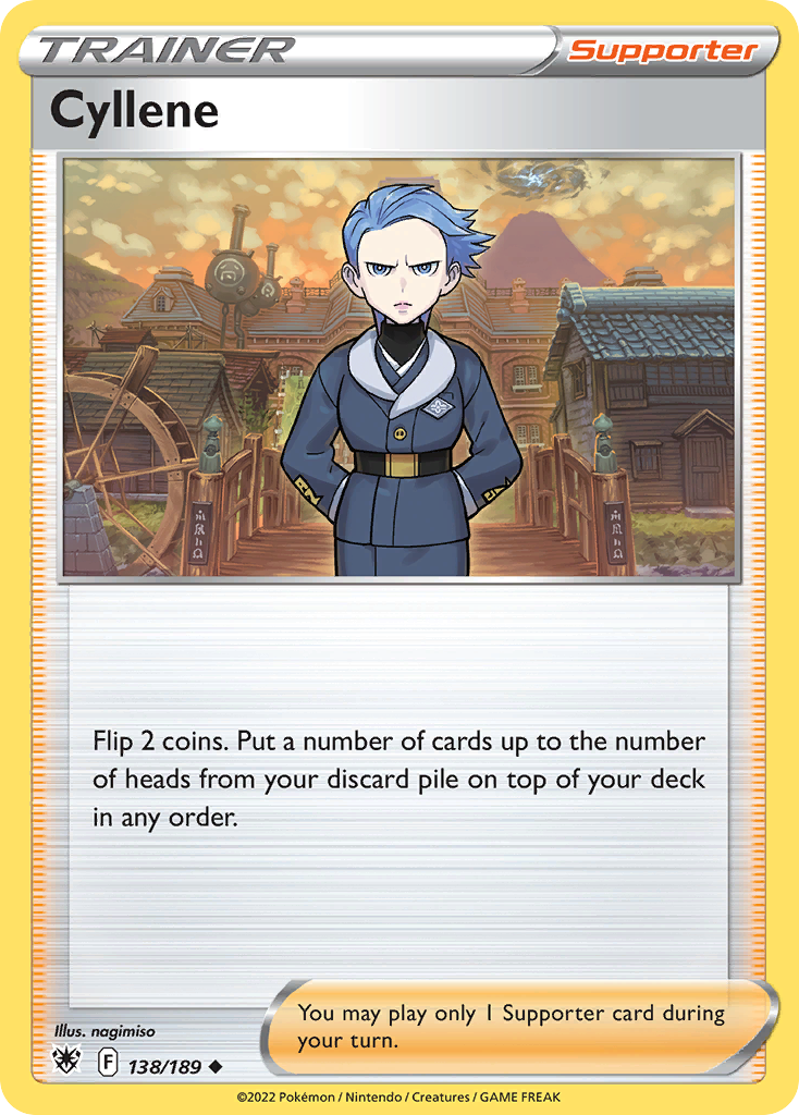 Cyllene (Trainer: Supporter) (138/189) - Astral Radiance Pokémon Card